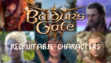baldur's gate 3 recruitable characters