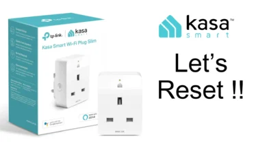 how to reset kasa smart plug